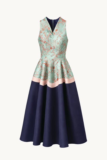 AZURE DRESS IN JADE